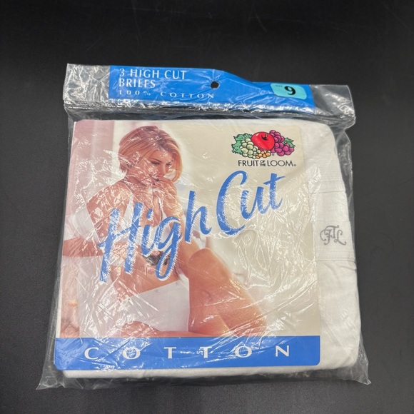 Fruit of the Loom Other - Vintage New 1999 Fruit Of The Loom Women’s Briefs Underwear 100% Cotton Size 9